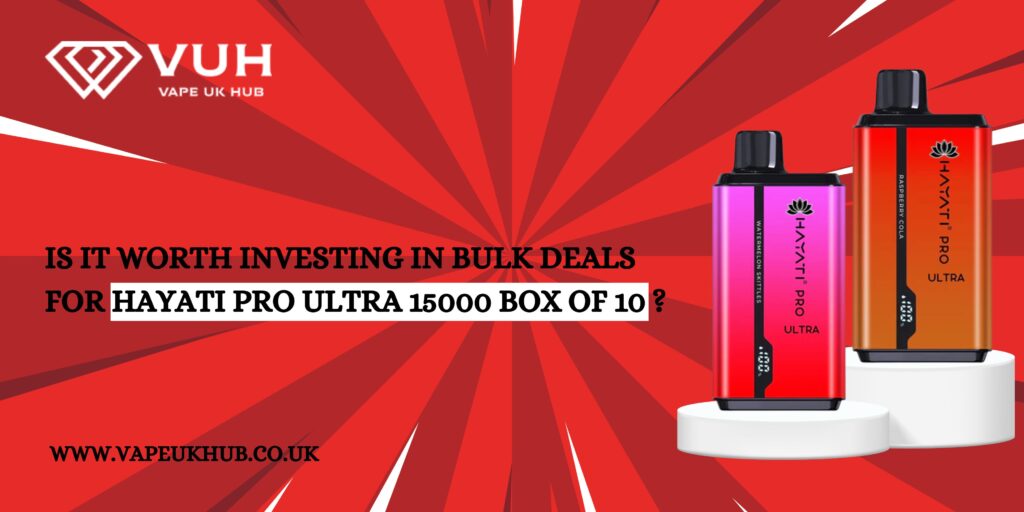 Bulk Deals for Hayati Pro Ultra 15000 Box of 10